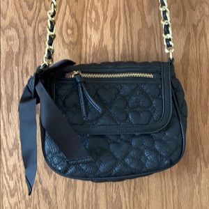 Black Betsey Johnson purse